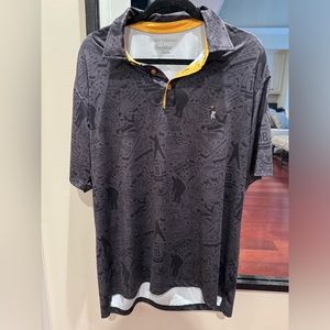 Happy Gilmore breakfast balls golf polo - Large